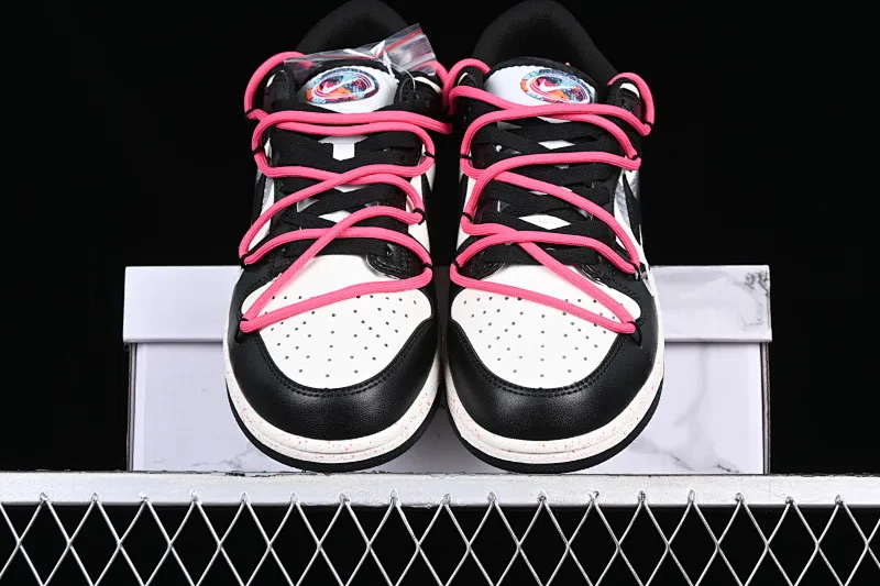 All Categories Nk SB Dunk Series Nk SB Dunk Low Low-top sneakers Nk Dunk Low "Multi Color" Vibrant three hooks Customized version of deconstructed strap casual sneakers FD4623-131